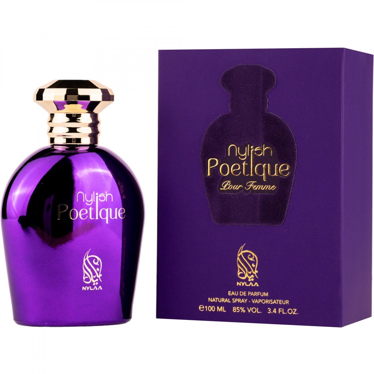 Apa de parfum Nylish Poetique, Nylaa, Femei - 100 ml - inspirat din Gucci Bloom Gucci