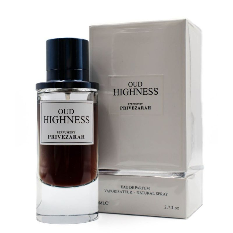 Apa de parfum Oud Highness, Privezarah, Unisex - 80 ml - inspirat din Dior Oud Ispahan