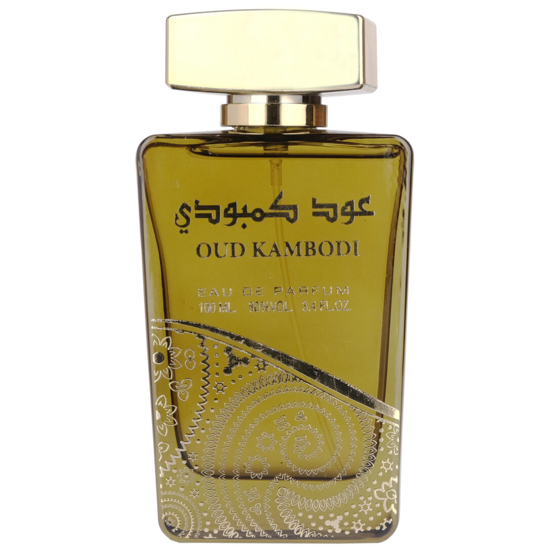 Apa de parfum Oud Kambodi, Ard Al Zaafaran, Barbati - 100 ml