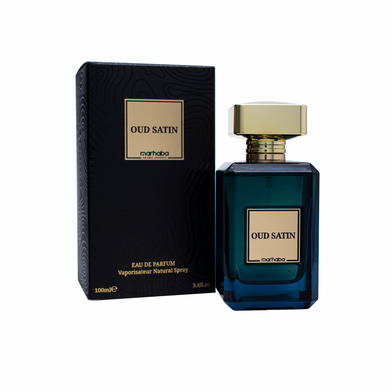 Apa de parfum Oud Satin, Marhaba, Unisex - 100 ml