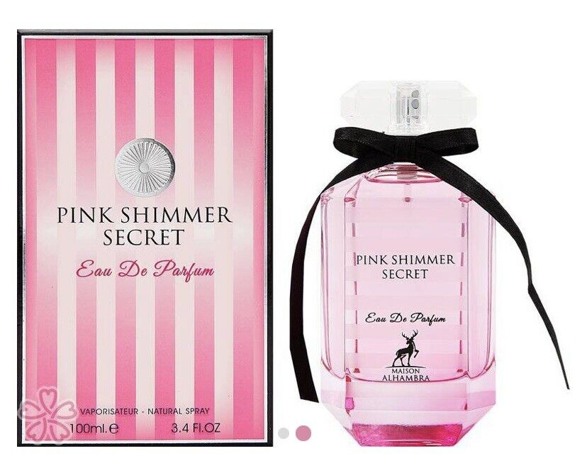 Apa de parfum Pink Shimmer Secret, Maison Alhambra, Femei -100 ml -  inspirat din Viktor  Rolf Bombshell