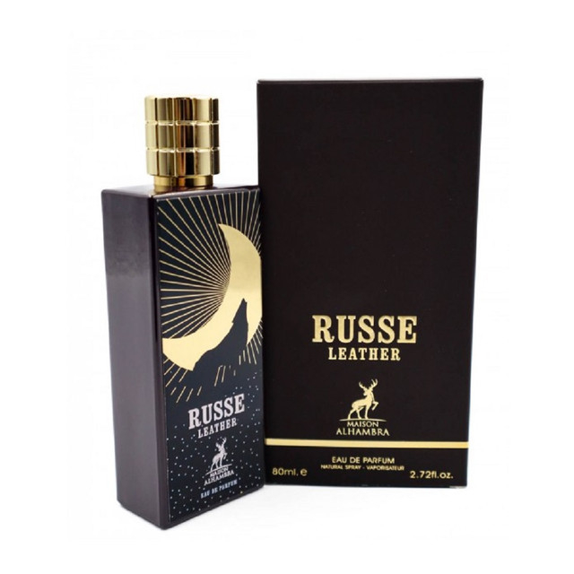 Apa de parfum Russe Leather, Maison Alhambra, Unisex - 80 ml - inspirat din Russian Leather Memo Paris