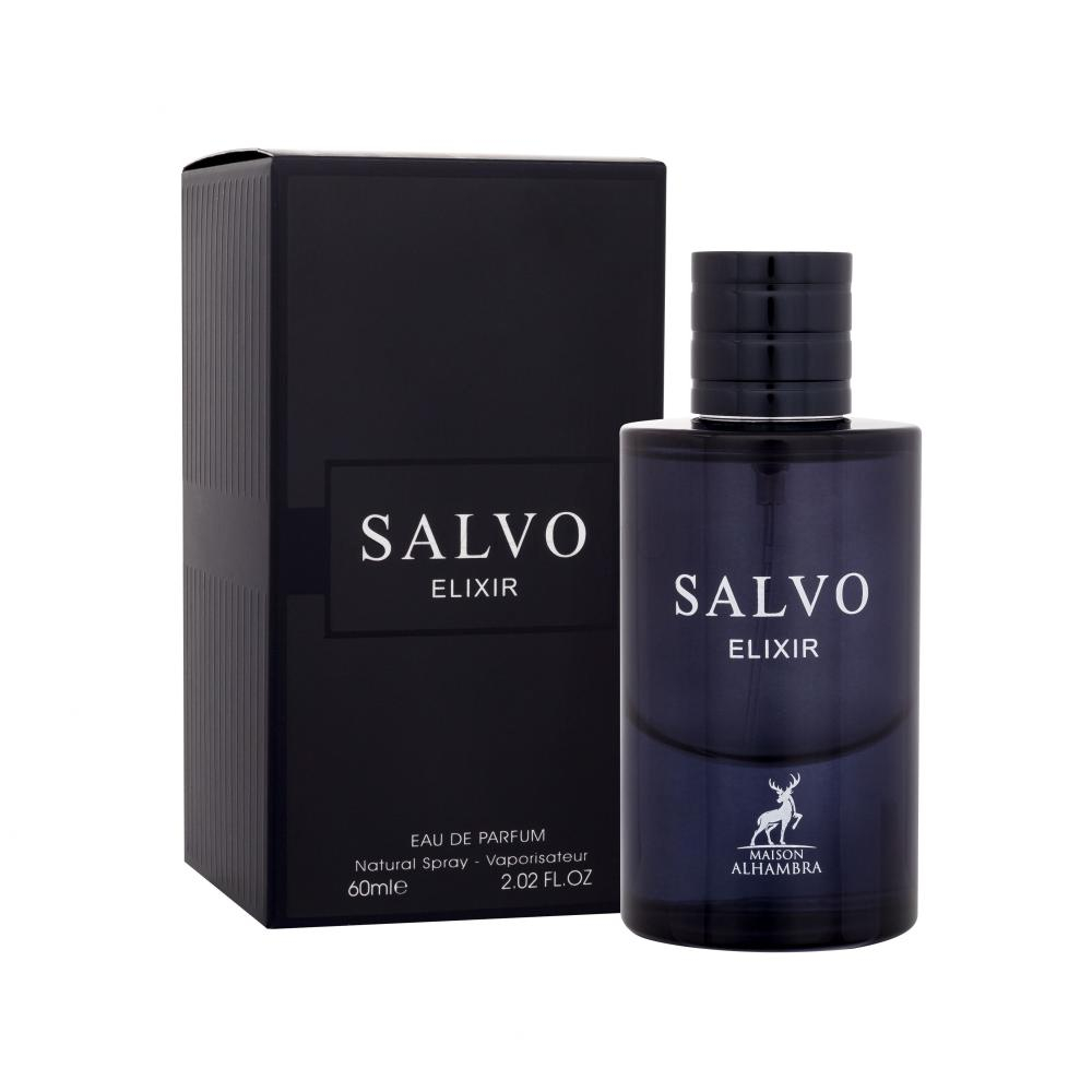 Apa de parfum Salvo Elixir, Maison Alhambra, Unisex - 60 ml - inspirat din Dior Sauvage Elixir