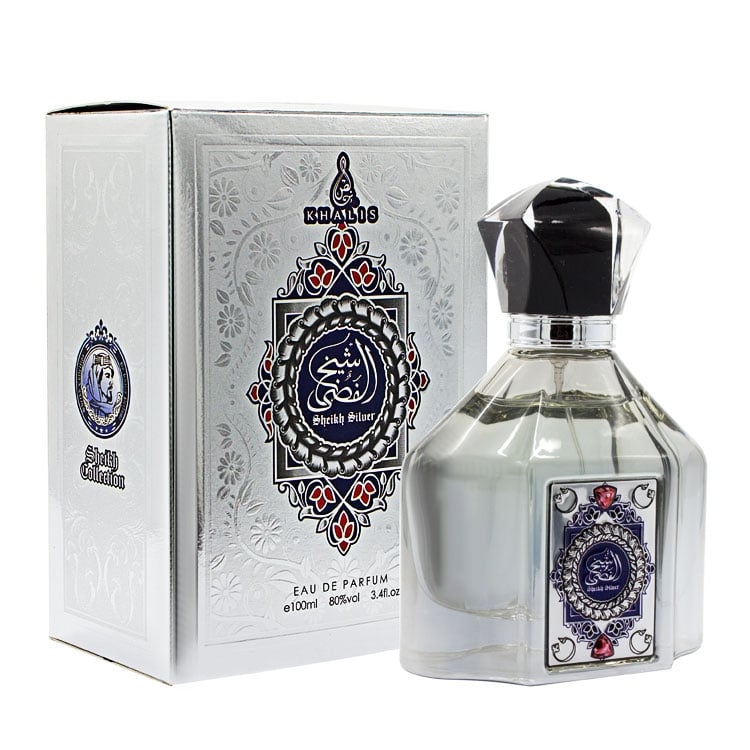 Apa de parfum Sheikh Silver, Khalis, Unisex - 100 ml