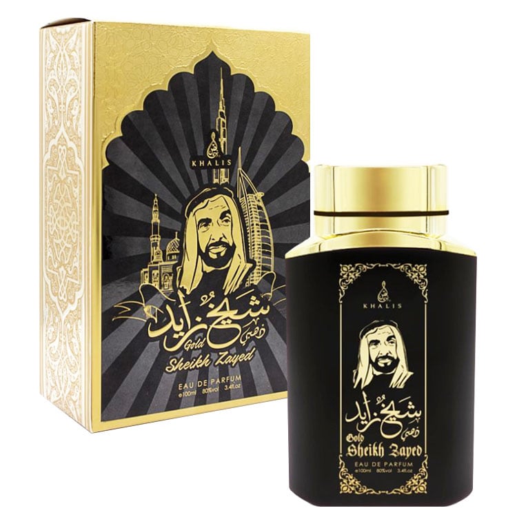 Apa de parfum Sheikh Zayed Gold, Khalis, Barbati - 100 ml