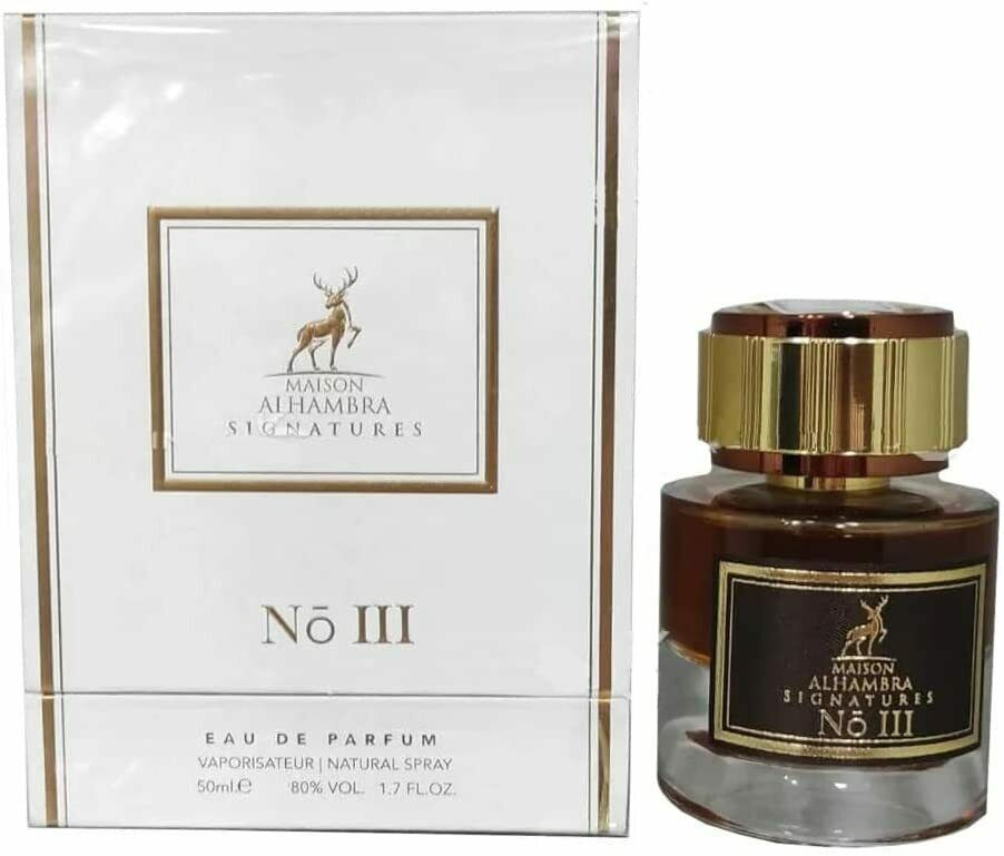 Apa de parfum Signatures No. III , Maison Alhambra, Barbati - 100 ml