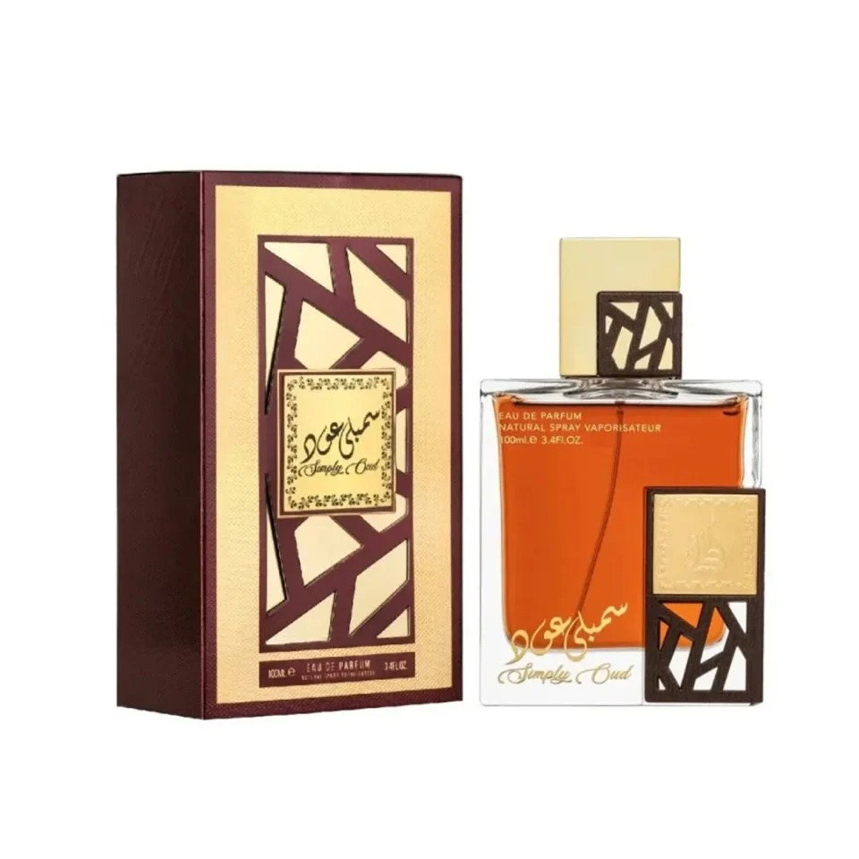 Apa de parfum Simply Oud, Lattafa Perfumes, Barbati - 100 ml