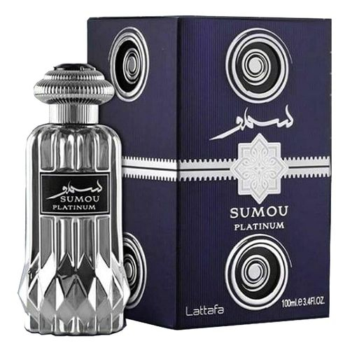 Apa de parfum Sumou Platinum, Lattafa, Unisex - 100 ml - inspirat din V. Pour Homme Dylan Blue V.