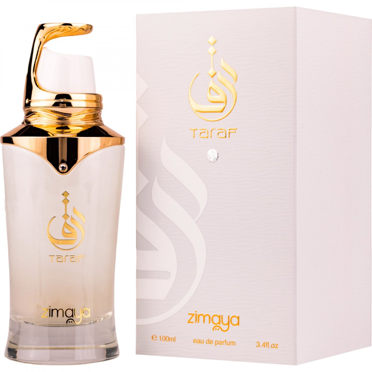 Apa de parfum Taraf White, Zimaya, Femei  - 100 ml - inspirat din Delina La Rosee Twistvvvv