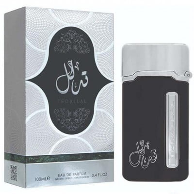 Apa de parfum Tedallal Silver, Lattafa Perfumes, Unisex - 100 ml