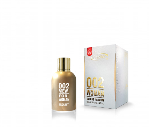 CHATLER - Apa de parfum 002 View, Chatler, Femei - 100 ml - Inspirat din C.H. 212 Woman