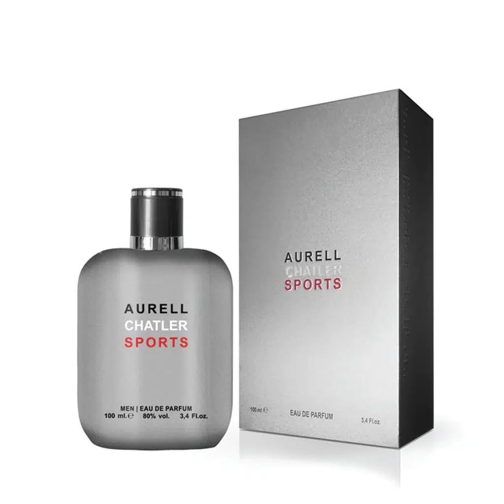 CHATLER - Apa de parfum  Aurell Sports, Chatler, Barbati - 100 ml - Inspirat din Ch. Allure Sport