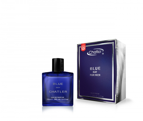 CHATLER - Apa de parfum  Blue Ray, Chatler, Barbati - 100 ml - Inspirat din Ch. Blue De Ch.