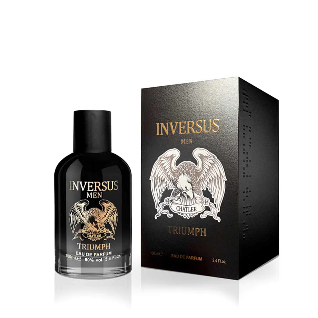 Parfumuri arabesti barbati - Apa de parfum Inversus Triumph Men, Chatler, Barbati - 100 ml - Inspirat din P.R. Invictus Victory Eau de Parfum