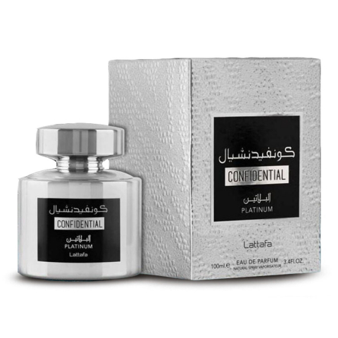 Apa de Parfum Confidential Platinum, Lattafa, Barbati - 100ml -Inspirat din Tiziana Terenzi Kirke [2]