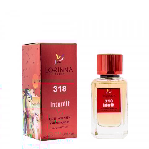 Lorinna Paris - Apa de parfum Lorinna Interdit, no.318, Lorinna Paris, Femei -  50 ml