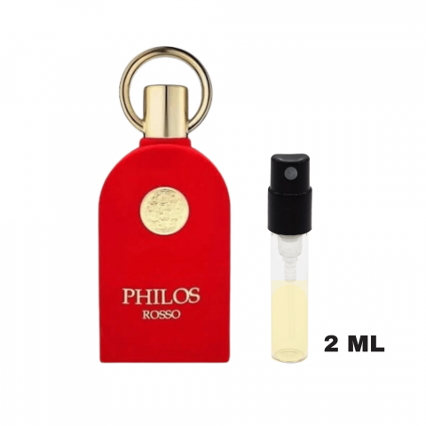 Mostre 2ml - Mostra 2 ml - Apa de parfum Philos Rosso, Maison Alhambra, Unisex