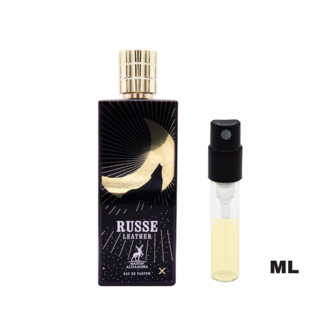 Mostre 2ml - Mostra 2 ml - Apa de parfum Russe Leather, Maison Alhambra, Barbati