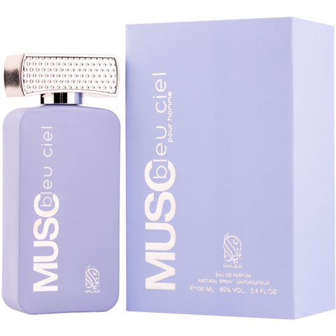 Toate produsele - Apa de parfum Musc Bleu Ciel, Nylaa, Barbati - 100 ml - inspirat din V. Pour Homme Dylan Blue
