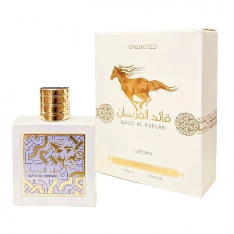 Parfumuri arabesti barbati - Apa de parfum Qaed Al Fursan Unlimited, Lattafa, Unisex -  90 ml