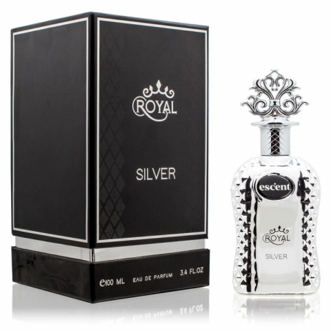 Toate produsele - Apa de parfum Royal Silver, Escent, Barbati - 100ml