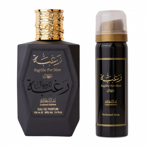 Homepage - Set Raghba For Man, Lattafa, Barbati, Apa de Parfum - 100ml + Deo - 50ml -  inspirat din Creed Green Irish Tweed