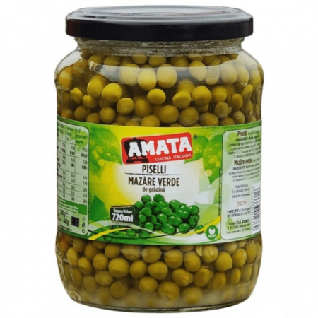 BACANIE - Amata mazare verde de gradina 680g