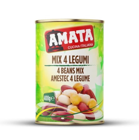 CONSERVE cu specific italian - Amata mix fasole 400g