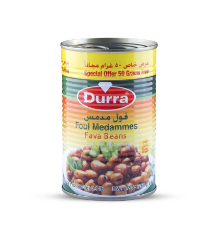 CONSERVE cu specific oriental - Durra foul mudamas 400g + 75 g free