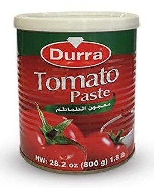 CONSERVE cu specific oriental - Durra pasta de tomate 28% 800g