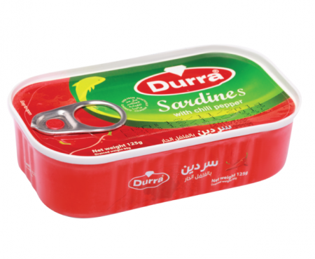 CONSERVE cu specific oriental - Durra sardina in ulei picant 125g