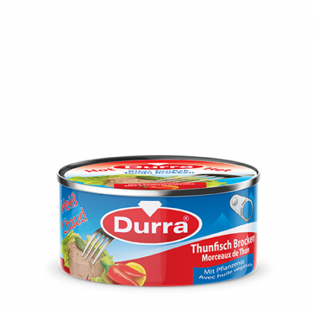 CONSERVE cu specific oriental - Durra ton alb bucati in ulei picant 160g