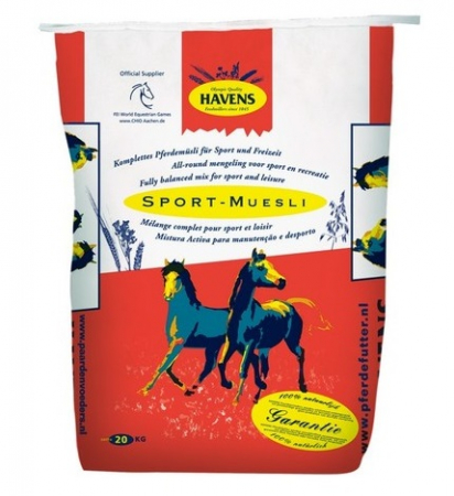 HRANA CAI Sportivi - Havens hrana cai sportivi "Sport Musli" 20kg