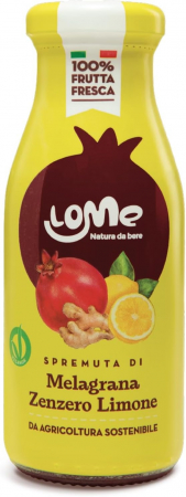 DULCIURI & BAUTURI - LOME suc natura 100% rodie, ghimbir, lamaie 250ml