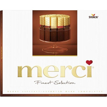 DULCIURI & BAUTURI - Merci ciocolata asortata dark 250g