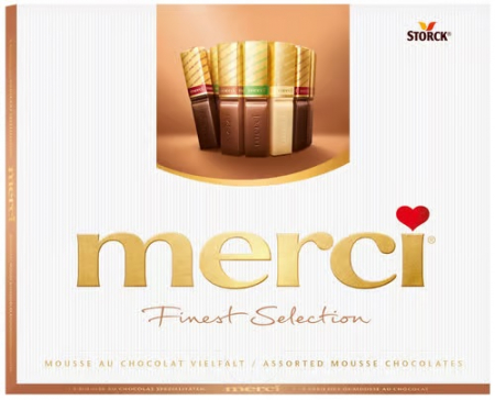 DULCIURI & BAUTURI - Merci ciocolata asortata mousse au chocolat 250g