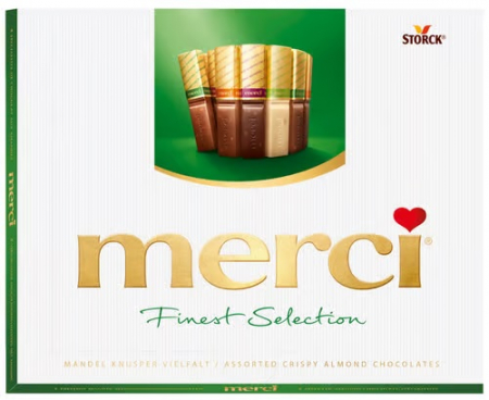 DULCIURI & BAUTURI - Merci ciocolata asortata verde 250g