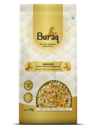 BACANIE - Orez Basmati Buraq Diamond Sella (1121 XXXL) 1KG