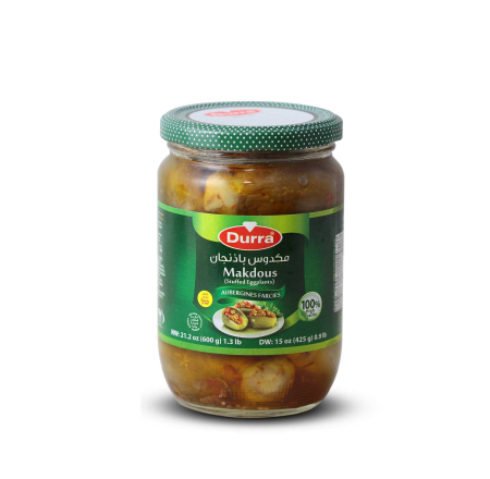 CONSERVE cu specific oriental - Vinete umplute Makdous Durra 600g