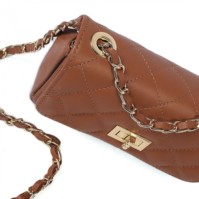Geantă Camel De Lux Piele Naturală-ELCC2810 [6]