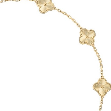 Colier Gold Alhambra Cu 20 Motive Florale [3]