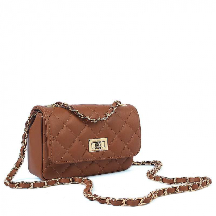 Geantă Camel De Lux Piele Naturală-ELCC2810 [2]