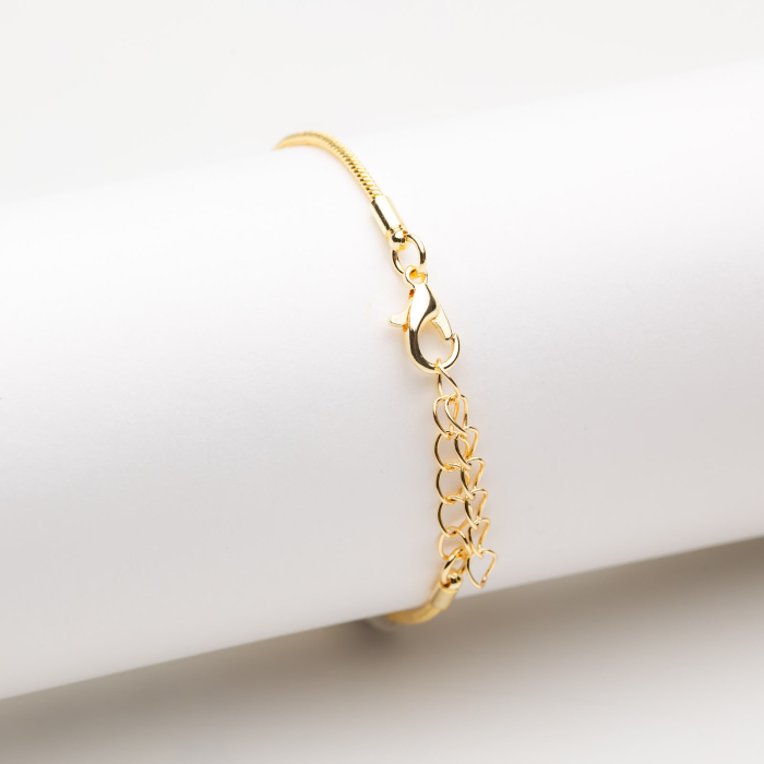 Brățară Aurie Tip Pandora Cu Charmuri Blue Bee [3]