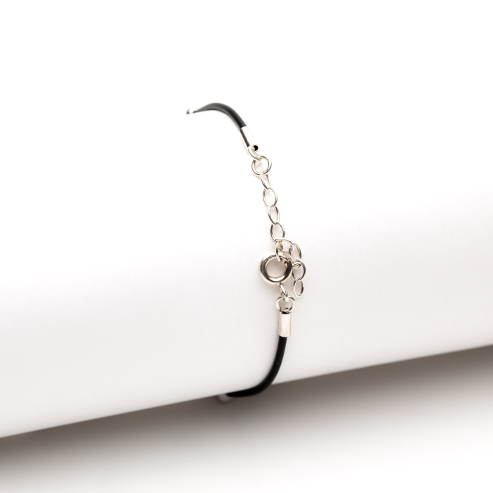 Brățară Din Argint și Silicon Bianca [2]