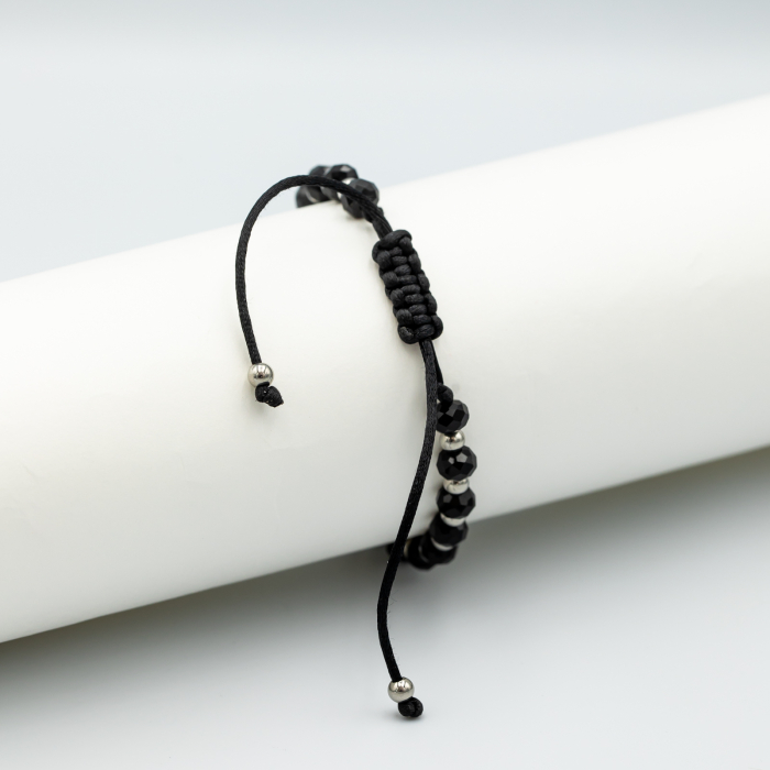 Brățară Reglabilă Handmade Cu Bilute Din Argint Isadora [2]