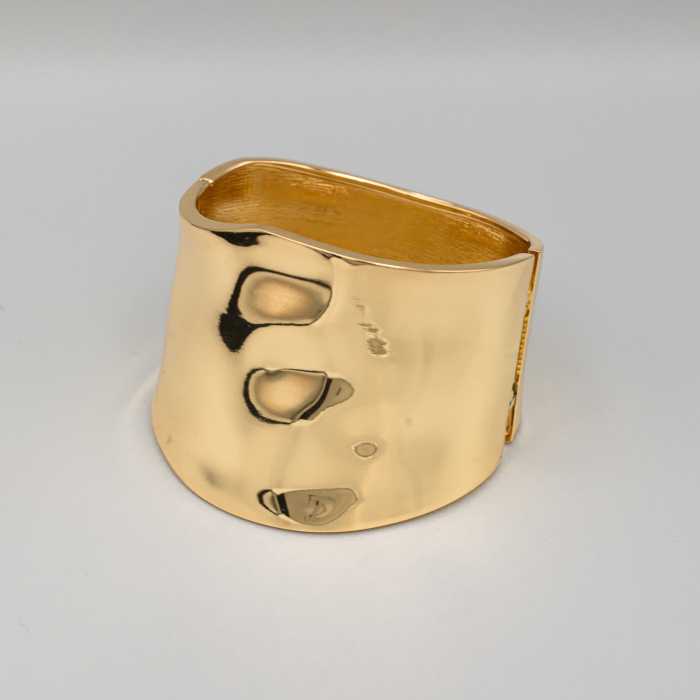 Brățară Masivă Fixă Placată Cu Aur Sienna [2]