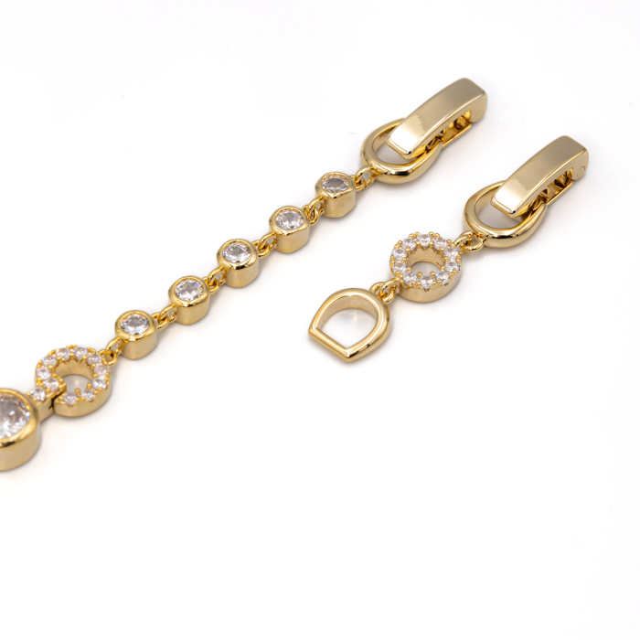 Brățara Tennis Gold Glitter [3]