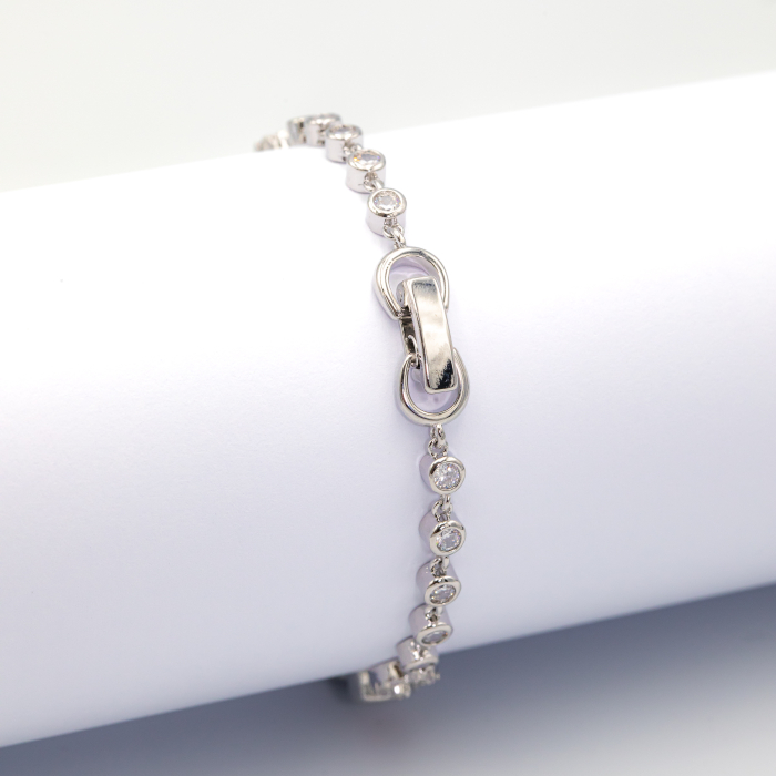 Brățara Tennis În Două Tonuri Pink Shine [3]