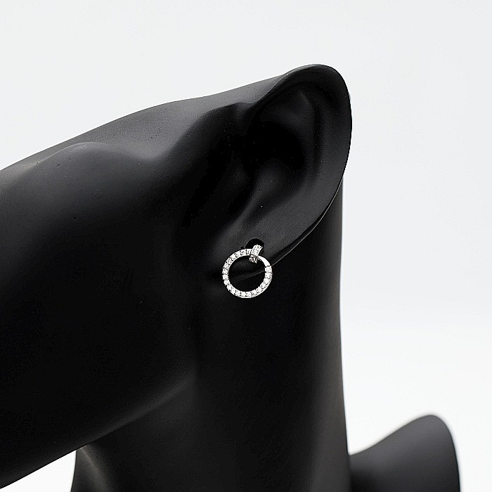 Cercei Argint Model Cui [2]