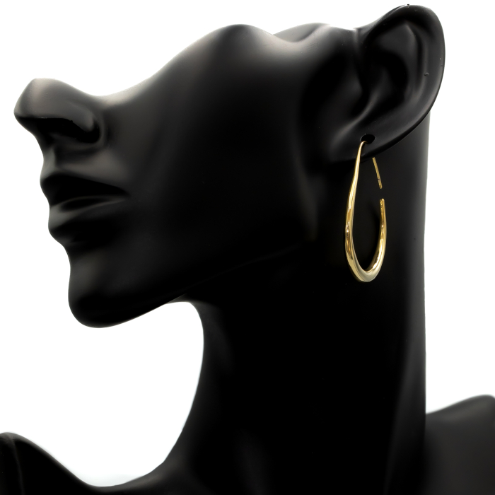 Cercei Aurii Stilizați Chloe [2]